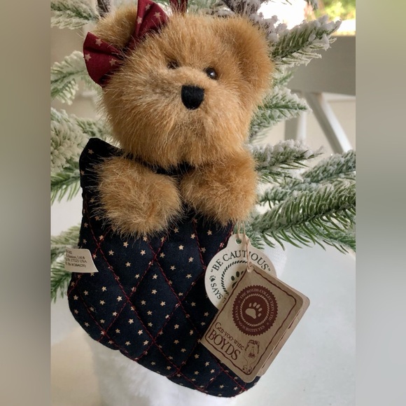 Gen-yoo-wine BOYDS “Peggy Sue Stuffins” Bear - Picture 7 of 9